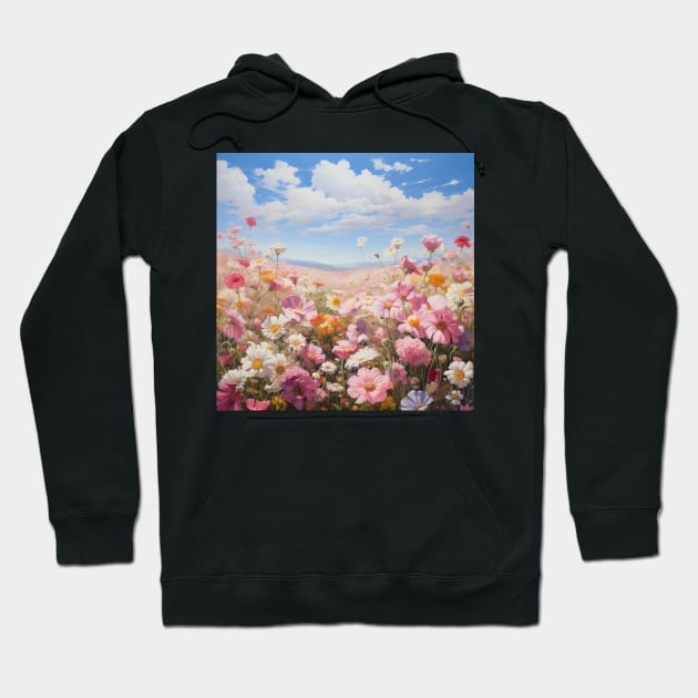 Field of Flowers in the Midday Hoodie by PaulJus